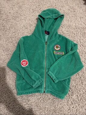 T.A.O. The Animals Observatory Zip-Up Hoodie | Size 3Y